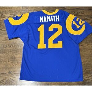 Gridiron Legends Joe Namath 1977 Los Angeles Rams Jersey Sz 52 NFL Football